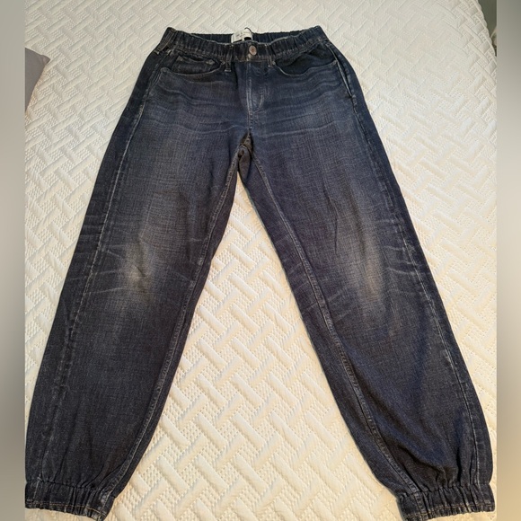 rag & bone miramar faux jeans knit joggers. - Picture 4 of 5